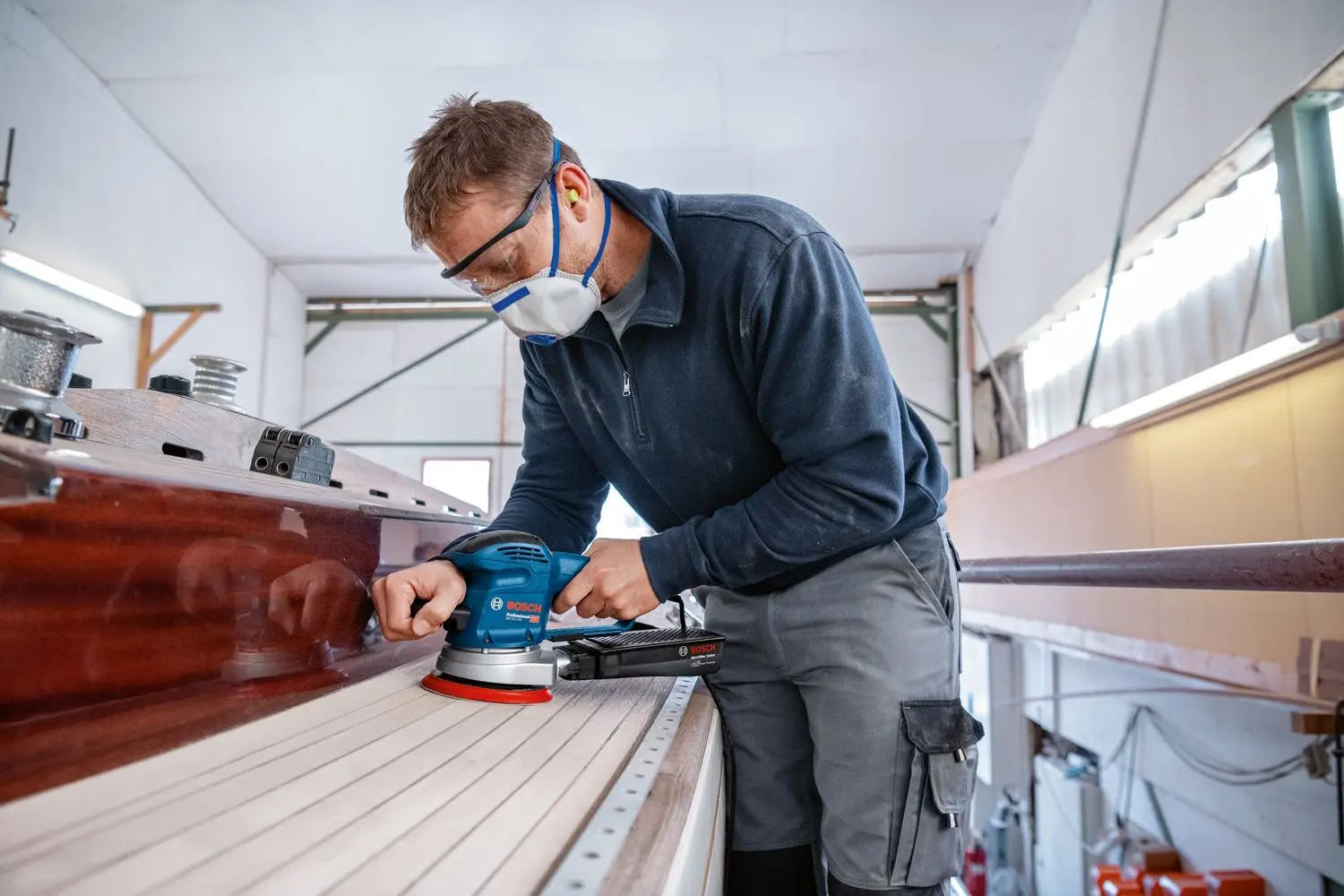 Slefuitor orbital Bosch Professional GEX 34-150 - 4