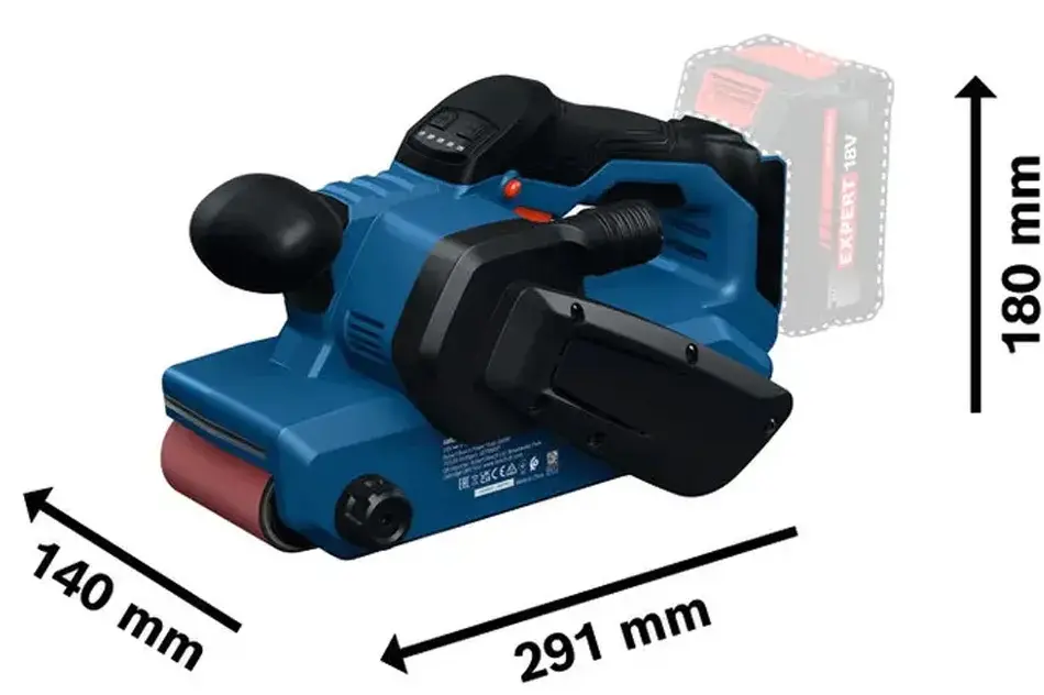 Masina de slefuit excentrica Bosch GBS18V-75 - 3