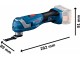 Instrument multifunctional Bosch Professional GOP 185-LI Solo (Blue)