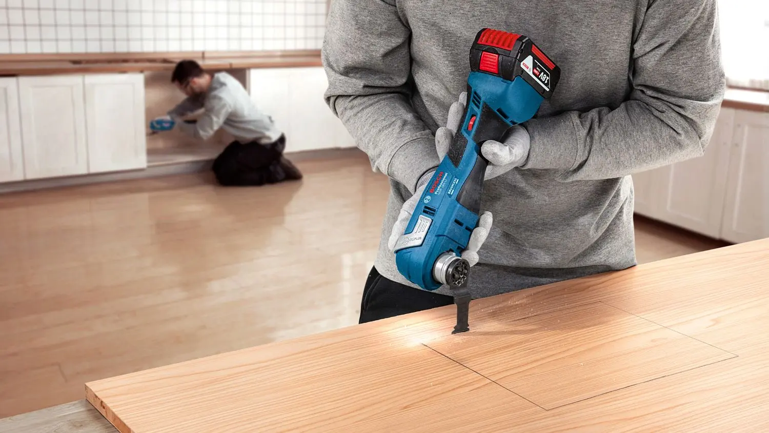 Instrument multifunctional Bosch Professional GOP 185-LI Solo (Blue)