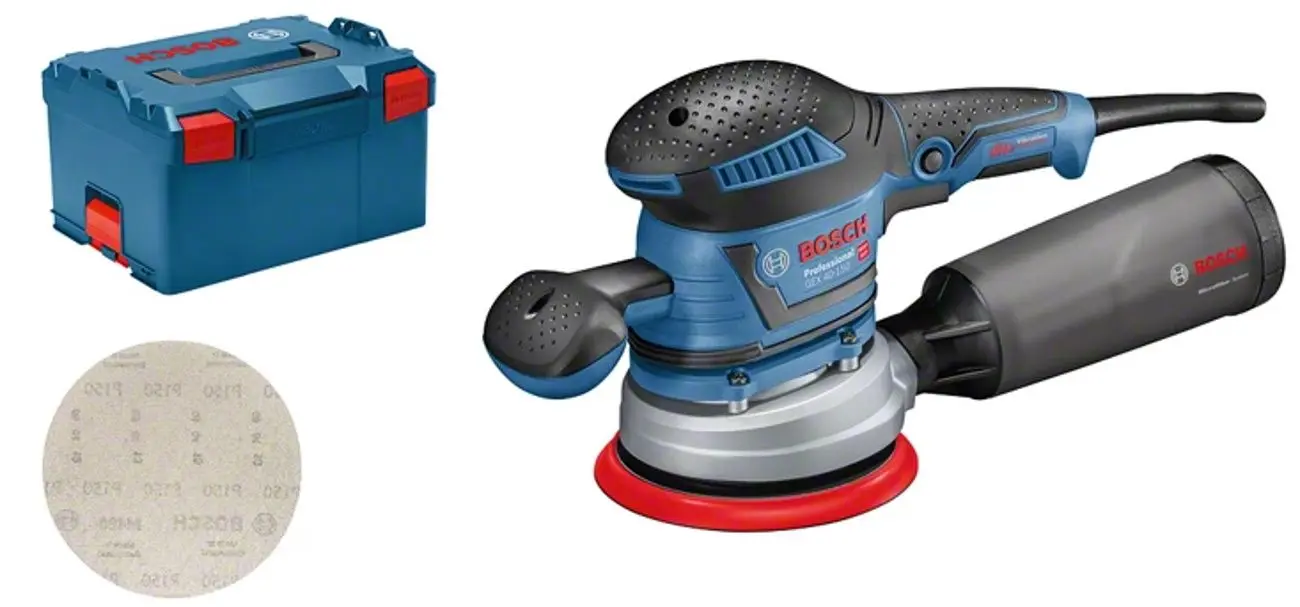 Шлифовальная машина Bosch Profesional GEX 40-150 (Blue)