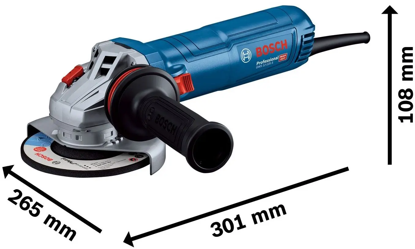Угловая шлифмашина Bosch GWS 12-125S