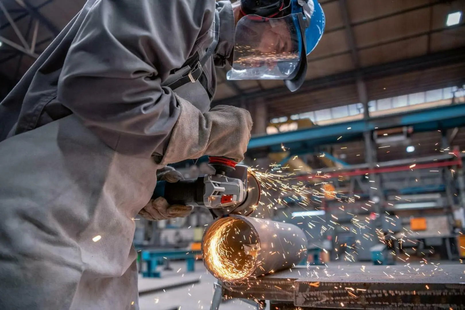 Угловая шлифовальная машина Bosch GWS 17-125 PS (06017D1300) - 2