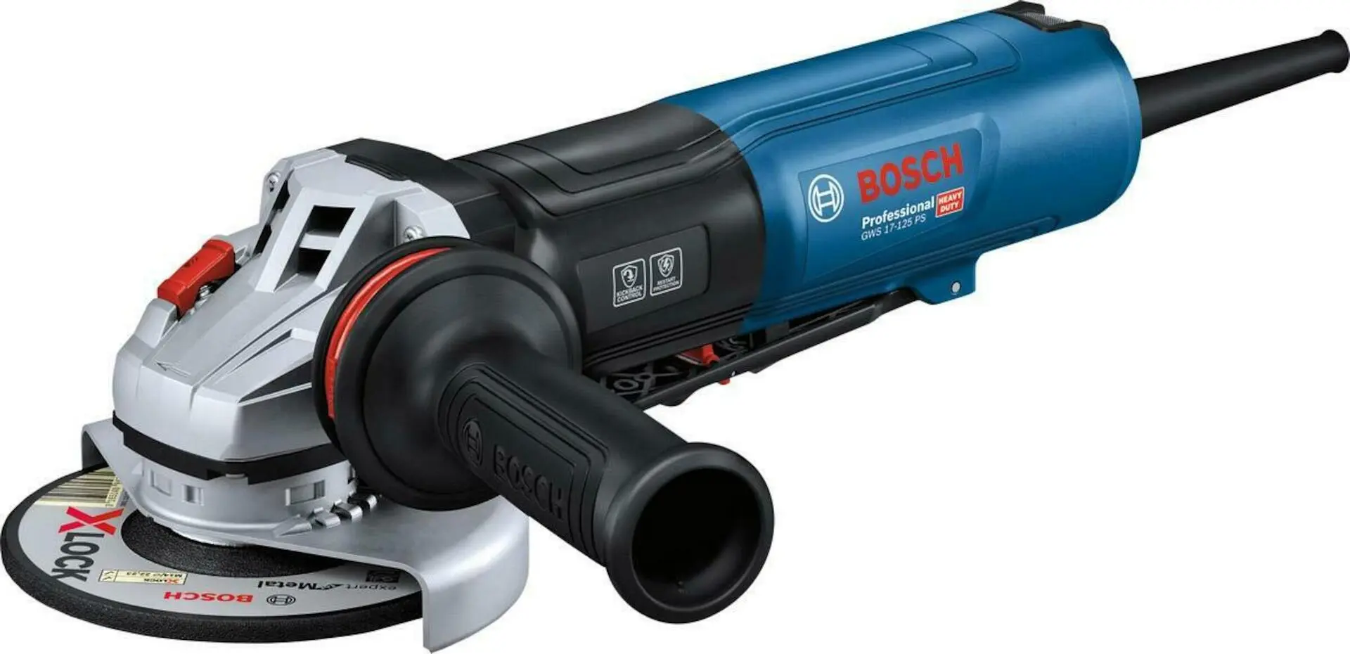Угловая шлифовальная машина Bosch GWS 17-125 PS (06017D1300)