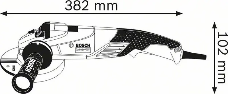 Угловая шлифовальная машина Bosch GWS 18-150 L Professional (06017A5000)