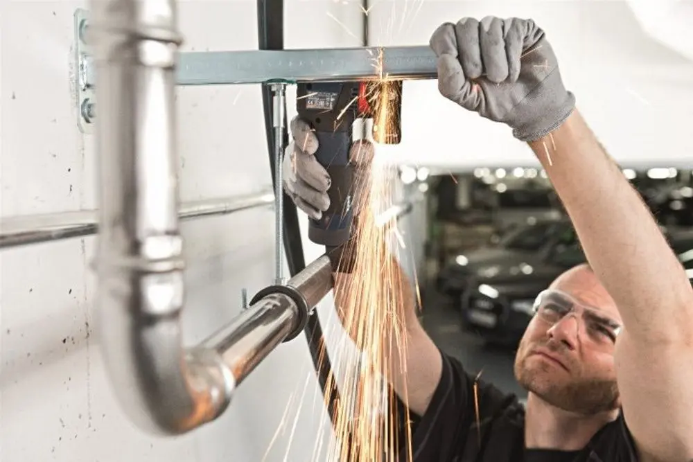 Polizor unghiular Bosch Professional GWS 12V-76 (Blue)