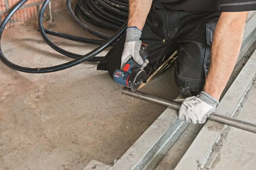 Polizor unghiular Bosch Professional GWS 12V-76 (Blue)