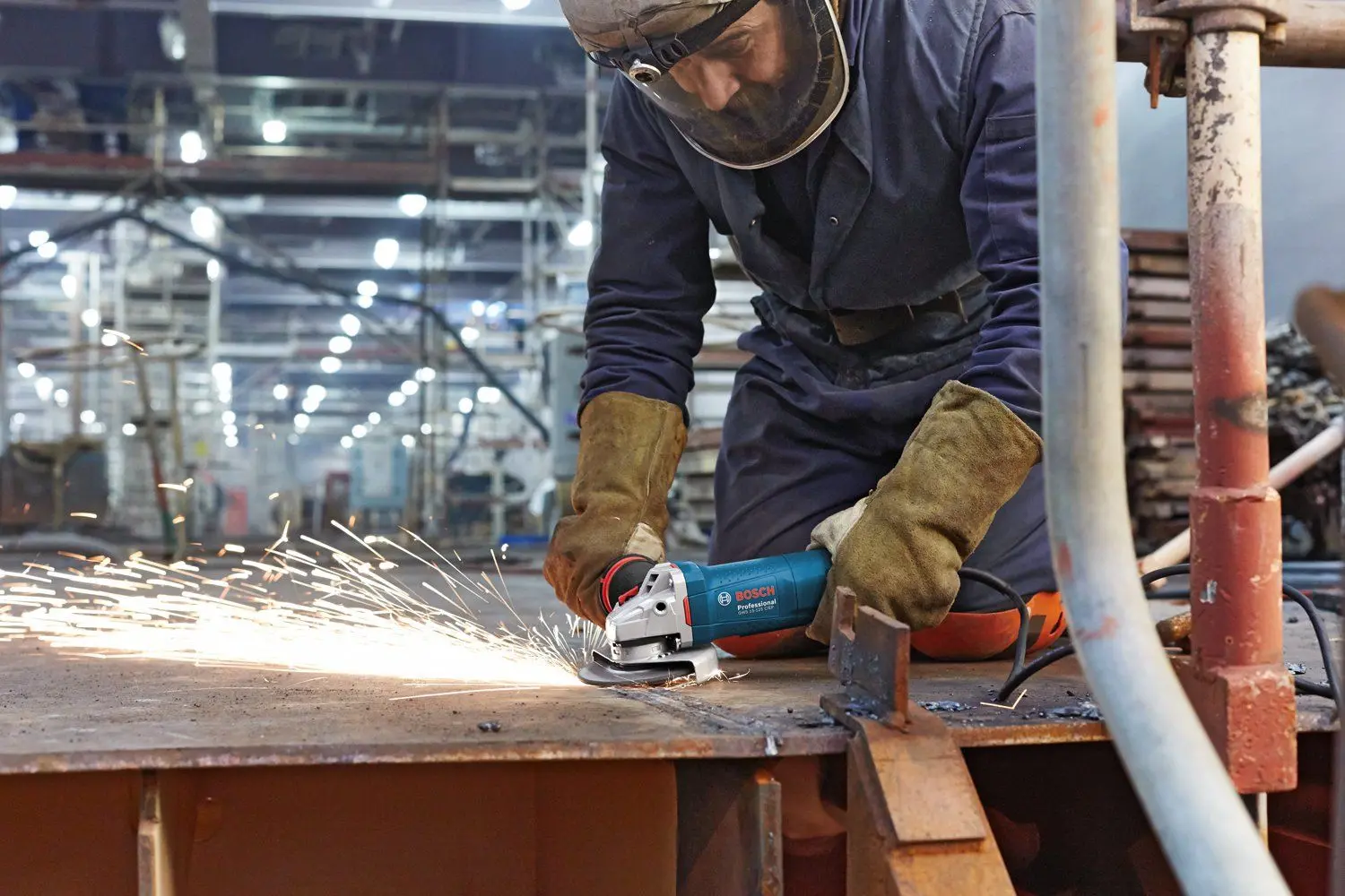 Угловая шлифовальная машина Bosch Professional GWS 15-125 CIEP - 3