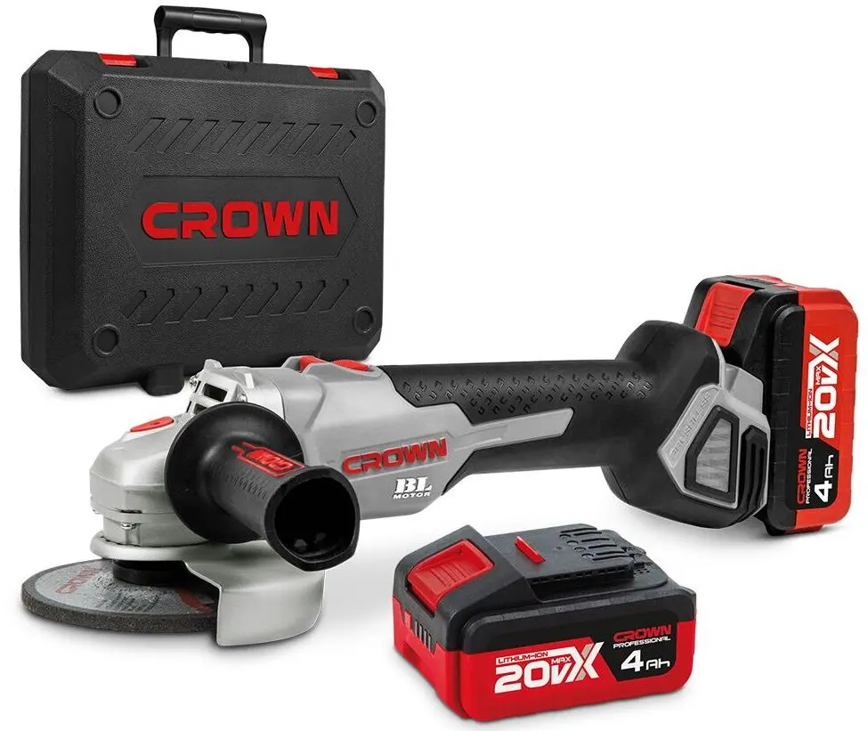 Masina de slefuit unghiulara cu acumulator Crown CT23001-125HX BMC - 2