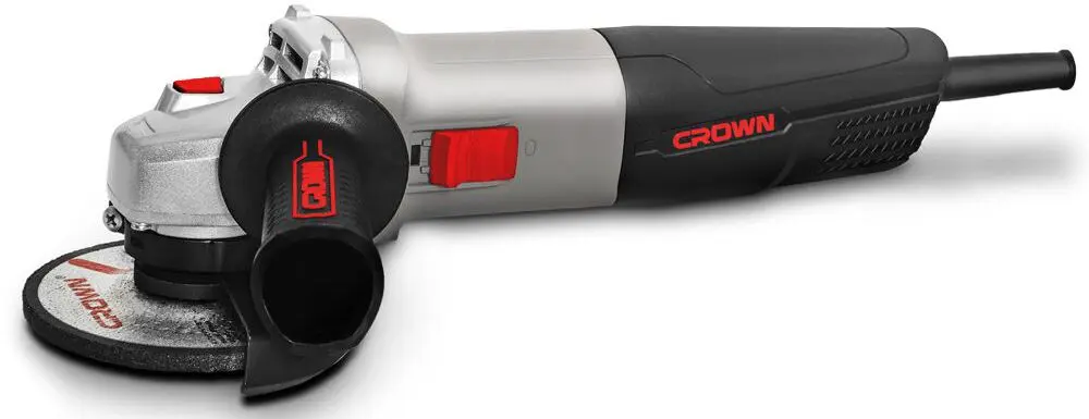 Угловая шлифовальная машина Crown CT13499-125R (Black/Silver)