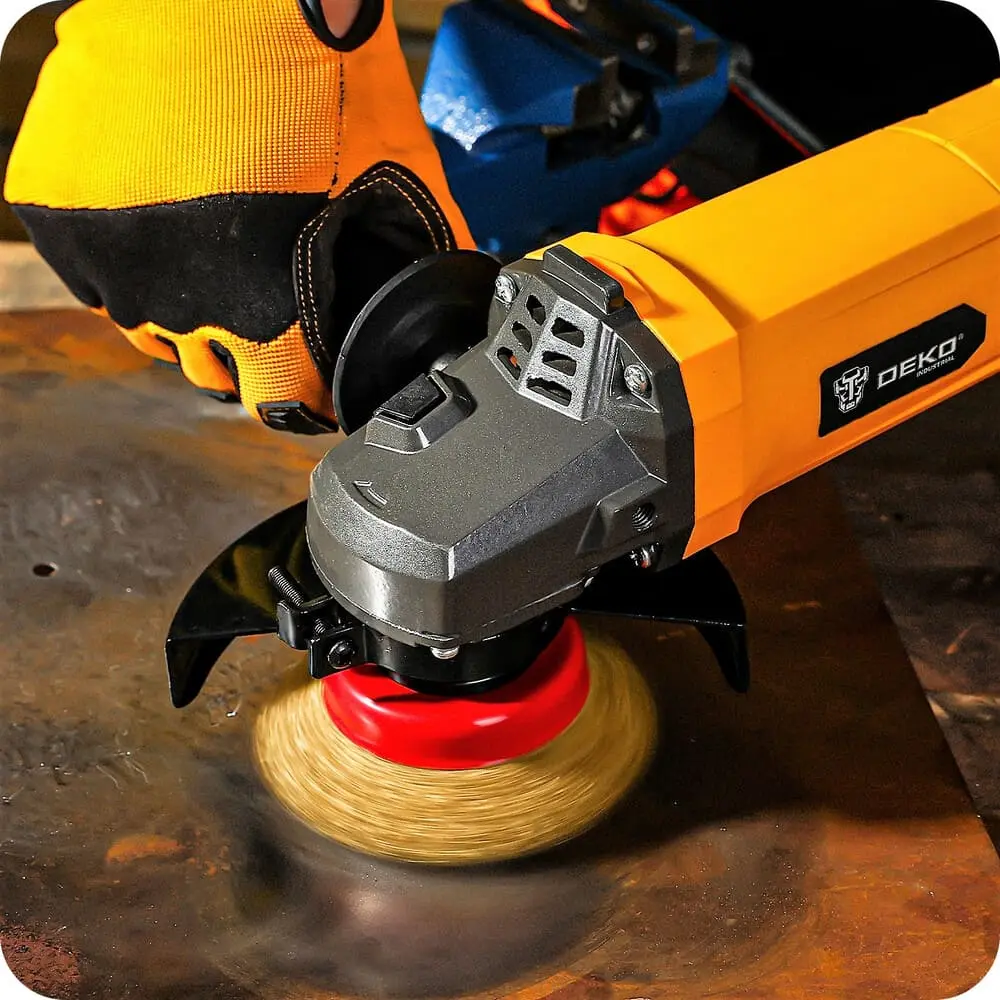 Polizor unghiular Deko DKAG125G110S - 3