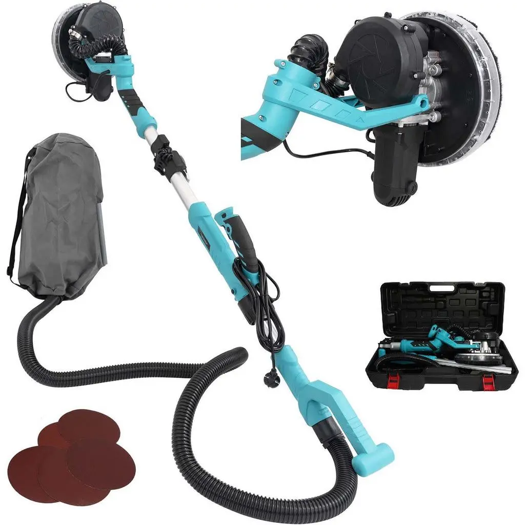 Складная шлифовальная машина с пылесосом Detoolz DZ-C206 (Blue)