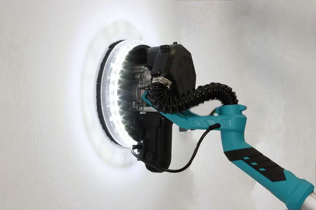 Складная шлифовальная машина с пылесосом Detoolz DZ-C206 (Blue)