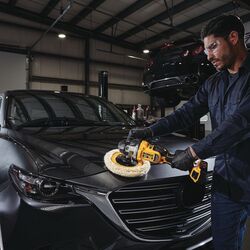 Аккумуляторная полировальная машина DeWALT DCM849N Solo Thumb