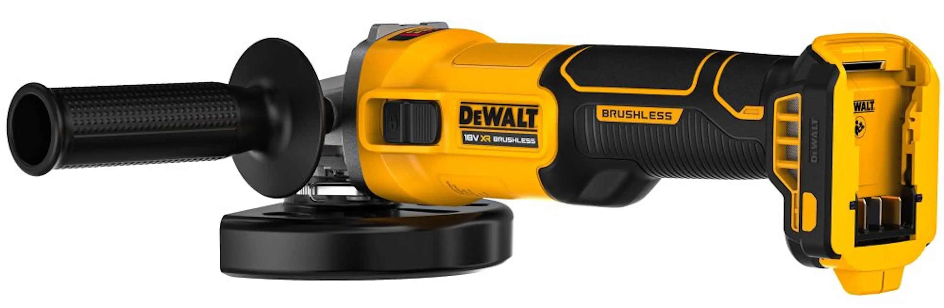 Аккумуляторная угловая шлифмашина Dewalt DCG407N - 2