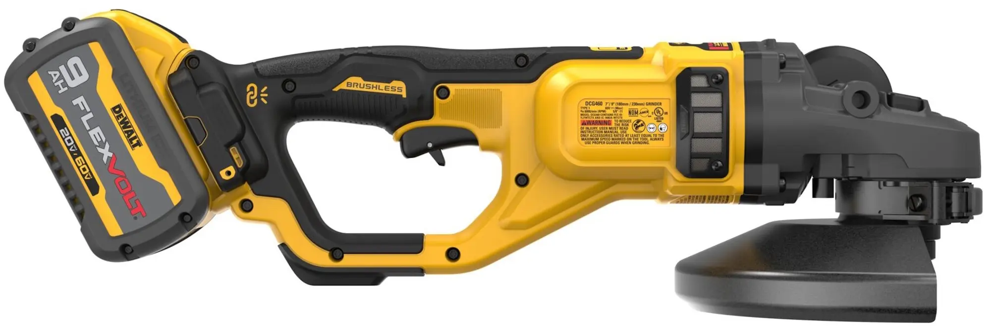 Masina de slefuit unghiulara Dewalt DCG460X2