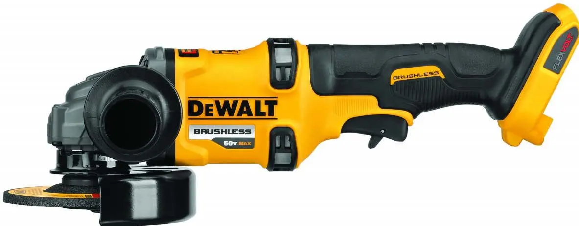 Polizor unghiular cu acumulator Dewalt Flexvolt DCG418N (Yellow/Black)