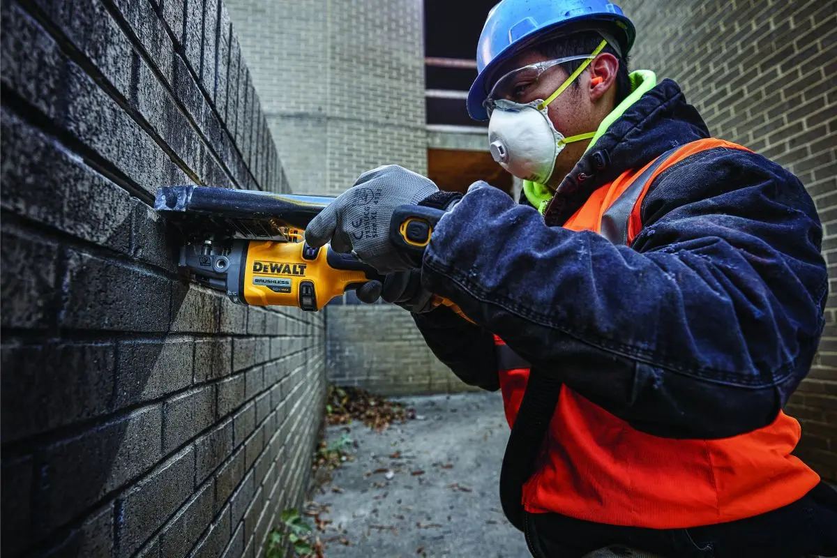 Polizor unghiular cu acumulator Dewalt Flexvolt DCG418N (Yellow/Black)