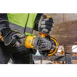 Аккумуляторная угловая шлифовальная машина Dewalt DCG418NT-XJ Solo Thumb