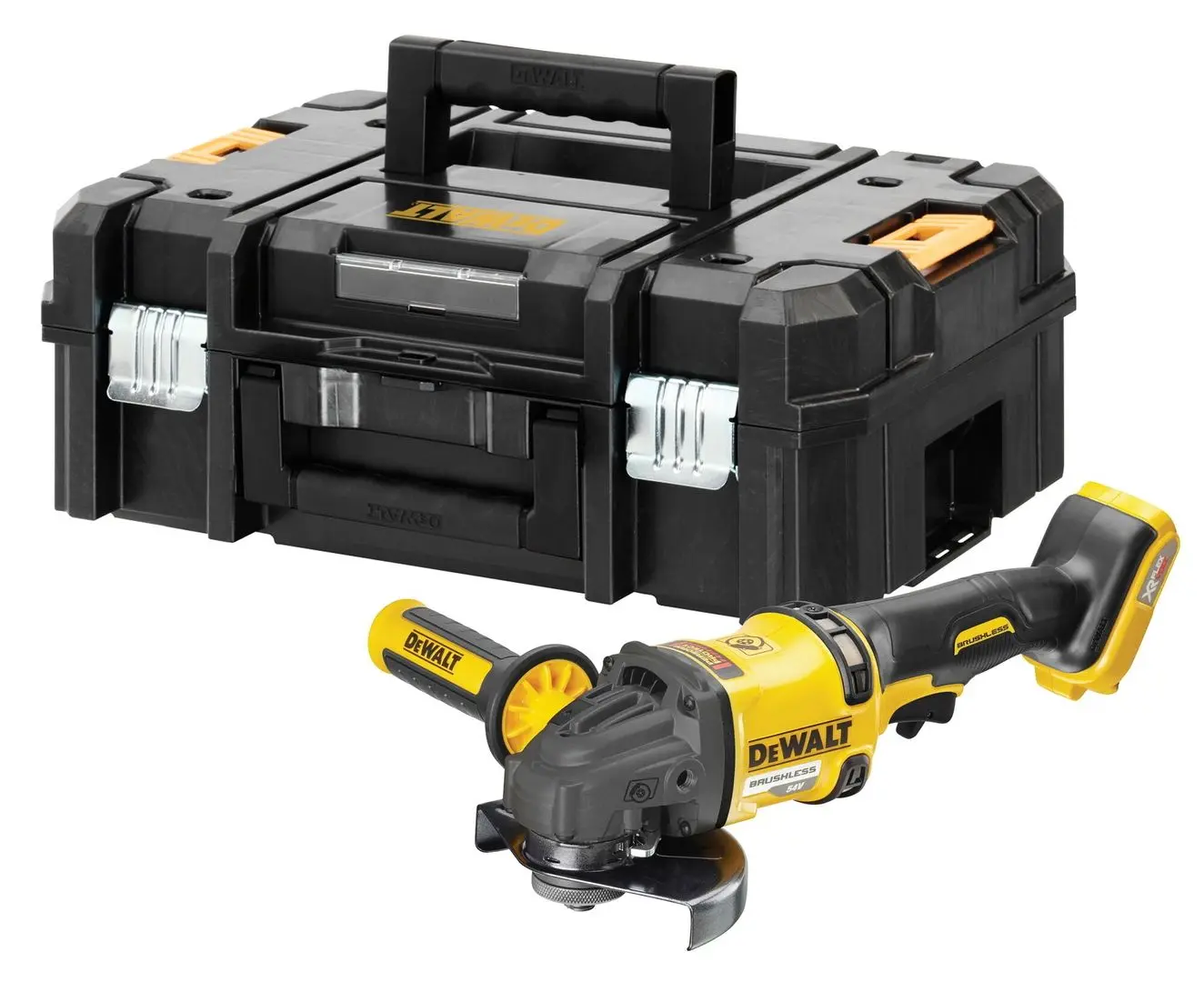 Аккумуляторная угловая шлифовальная машина Dewalt DCG418NT-XJ Solo
