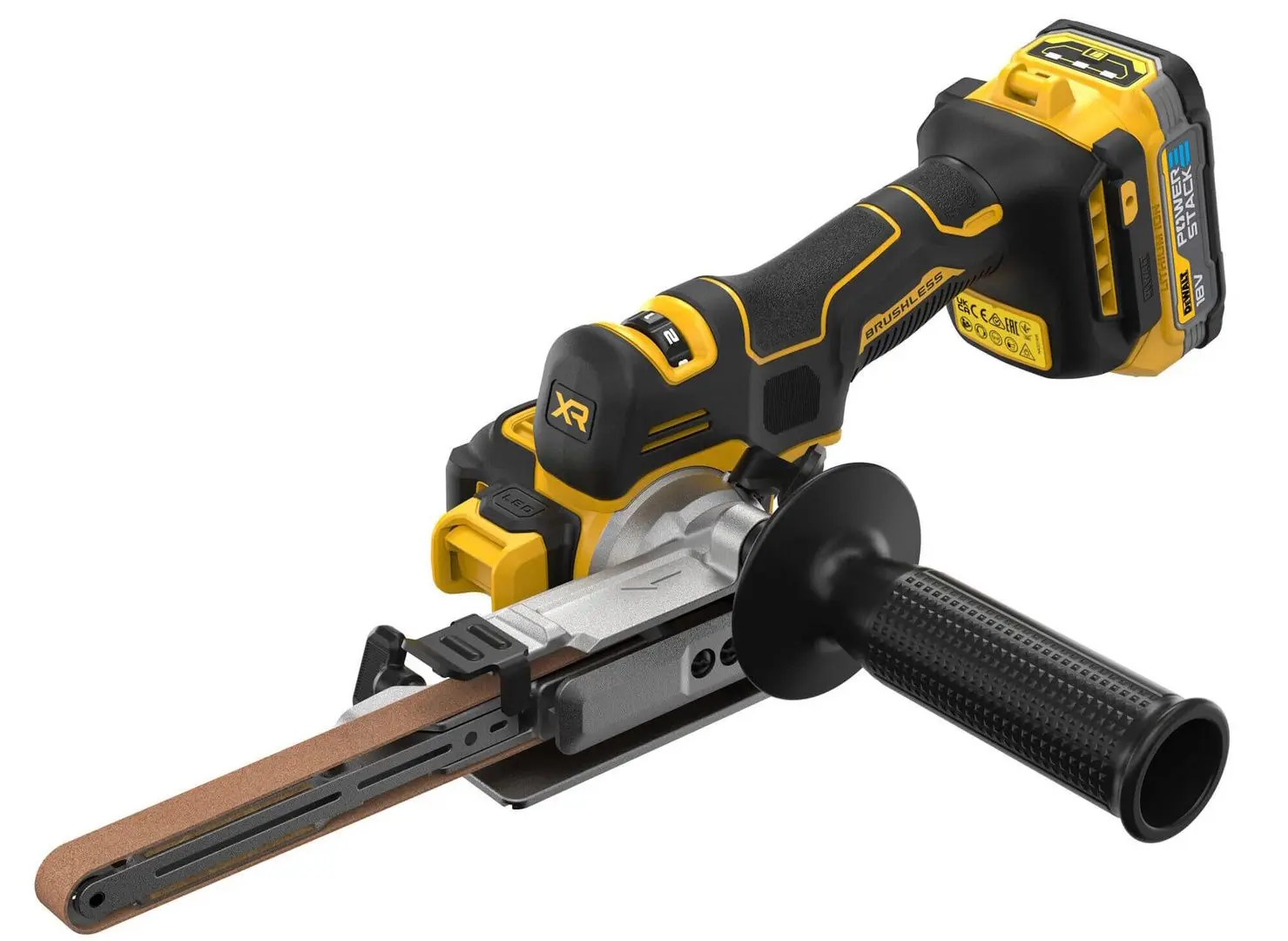 Masina de slefuit cu banda Dewalt DCM200E2T
