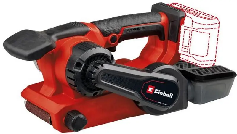 Аккумуляторная ленточная шлифмашина Einhell TP-BS 18/457 Li BL Solo