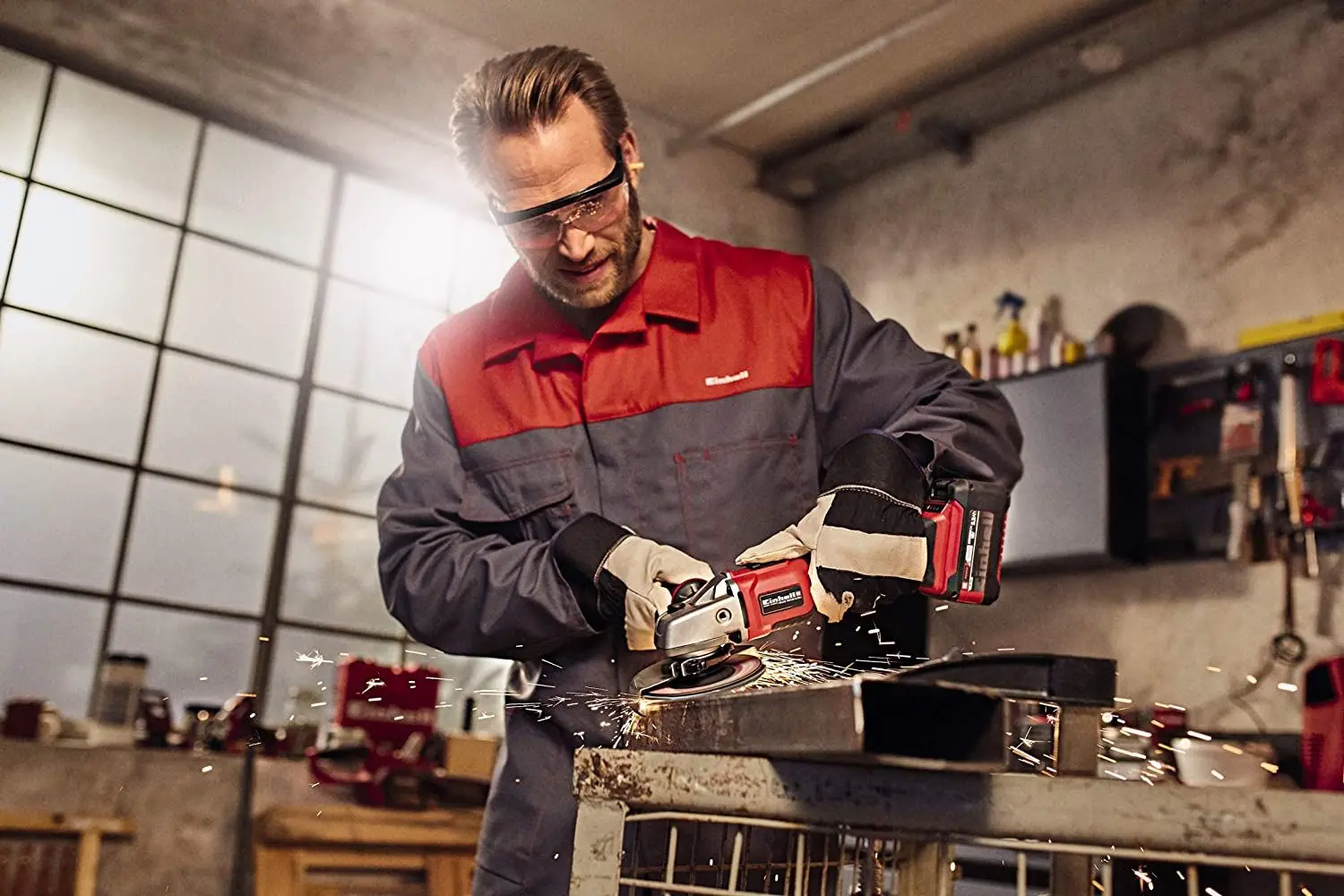 Polizor unghiular Einhell AXXIO 18/125 Solo