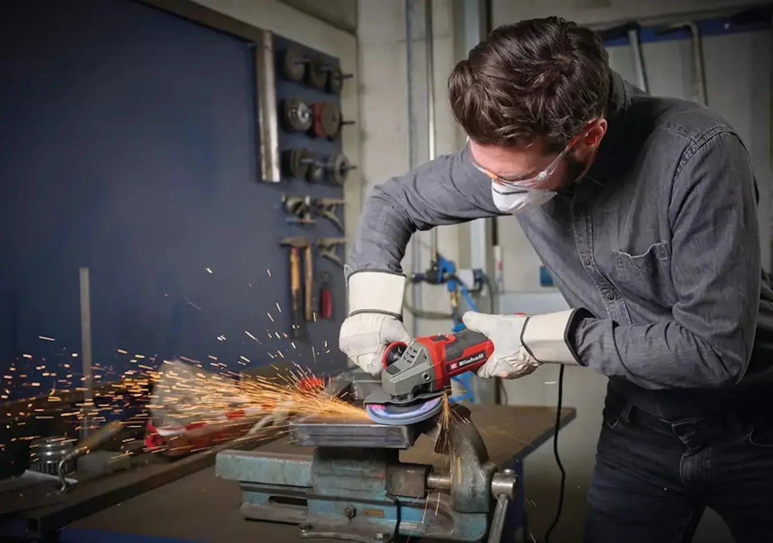 Masina de slefuit unghiulara Einhell TE-AG 125/1010 4430985