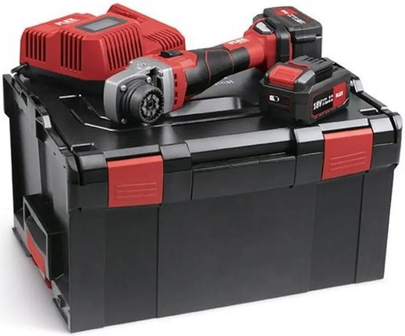 Аккумуляторная сатинировальная шлифмашина Flex BME 18.0 EC/5.0 Set