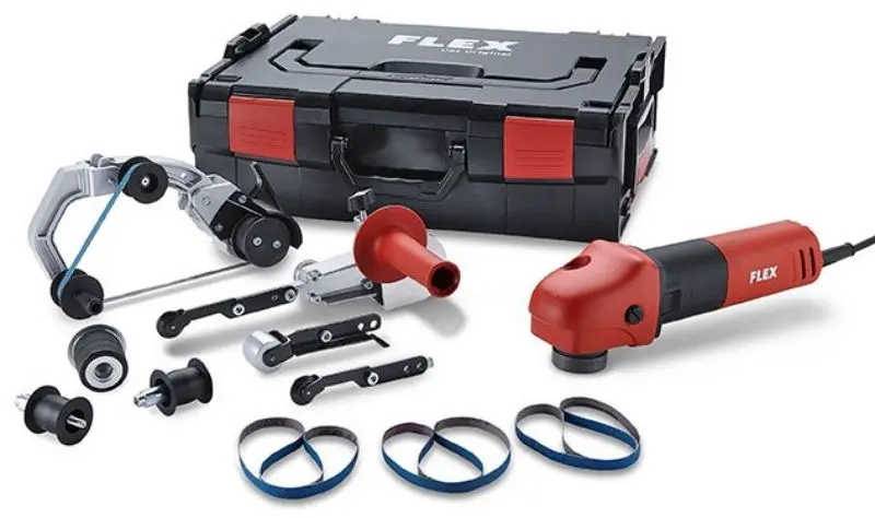 Ленточная шлифовальная машина Flex BRE 8-4 INOX Set 230/CEE