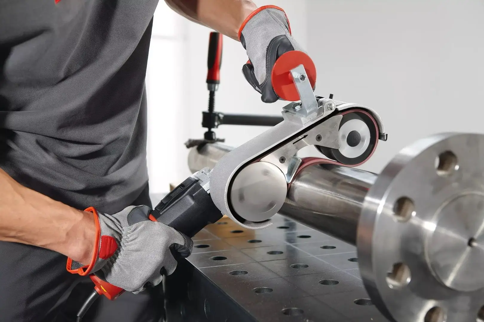 Ленточная шлифовальная машина Flex LBR 1506 VRA - 4