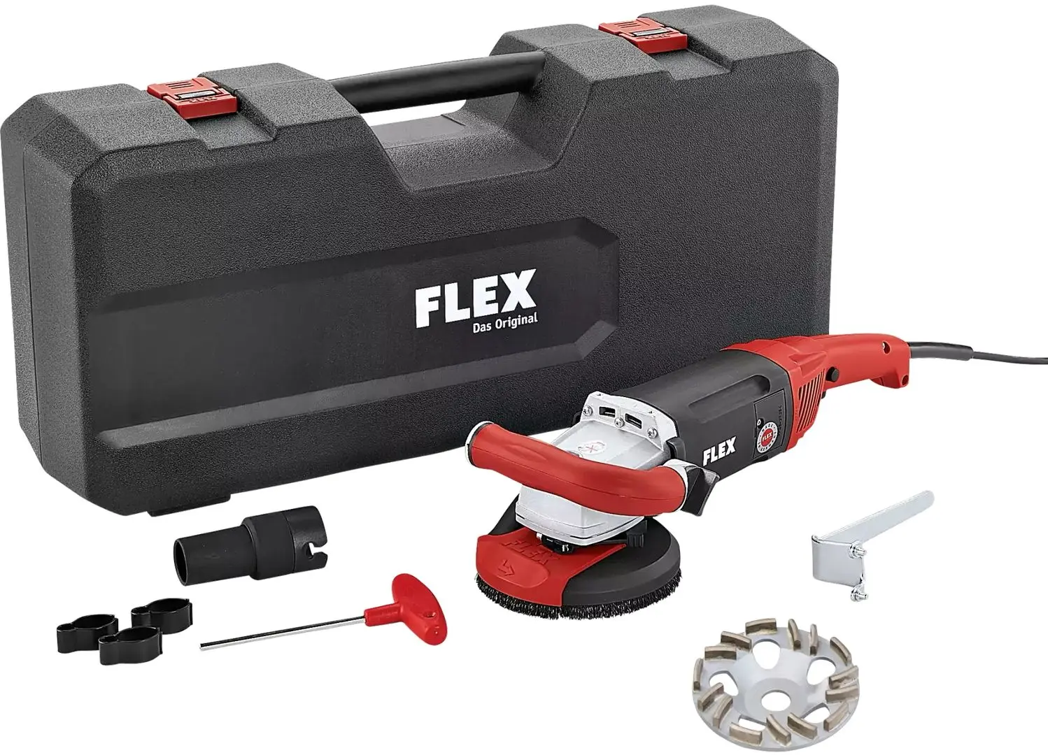 Шлифовальная машина по бетону Flex LD 18-7 125 R Thermo-Jet Plus Kit