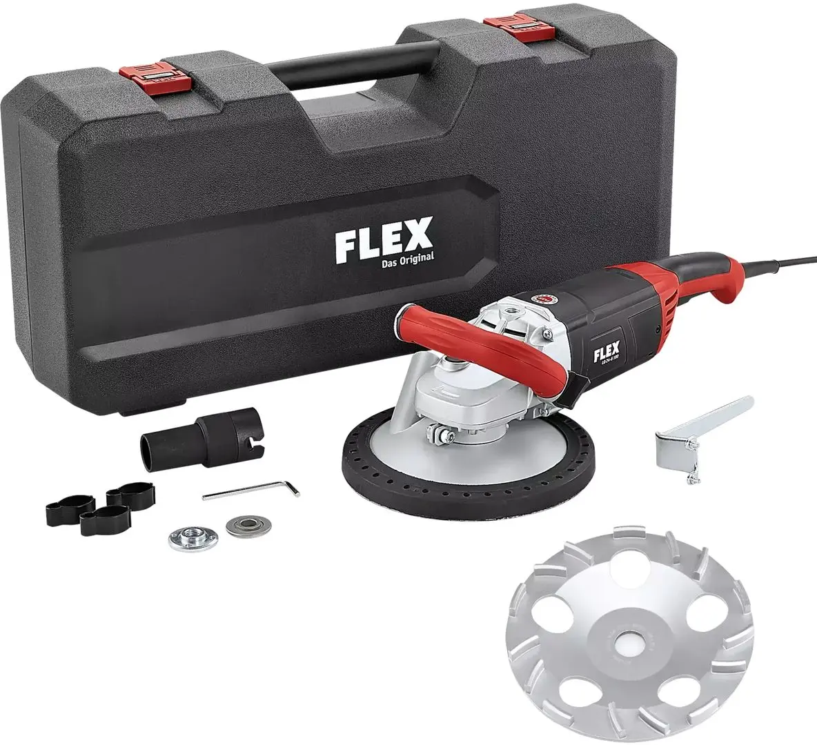 Шлифовальная машина по бетону Flex LD 24-6 180 Kit TH-Jet