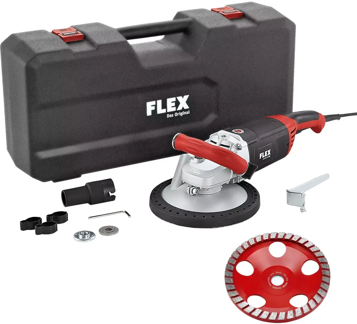 Шлифовальная машина по бетону Flex LD 24-6 180 Kit Turbo-Jet