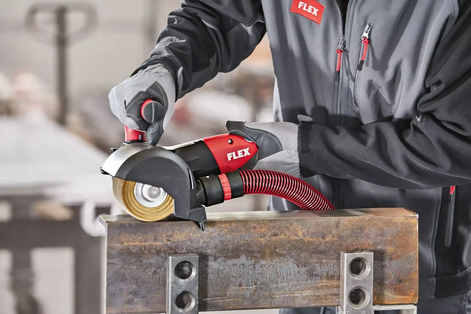 Masina de slefuit cu perie Flex Trinoxflex BBE 14-3 110 Set - 3