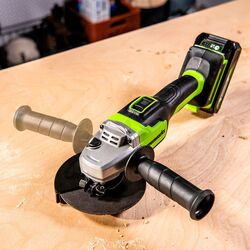 Masina de slefuit unghiulara cu acumulator GreenWorks GD24AG Thumb