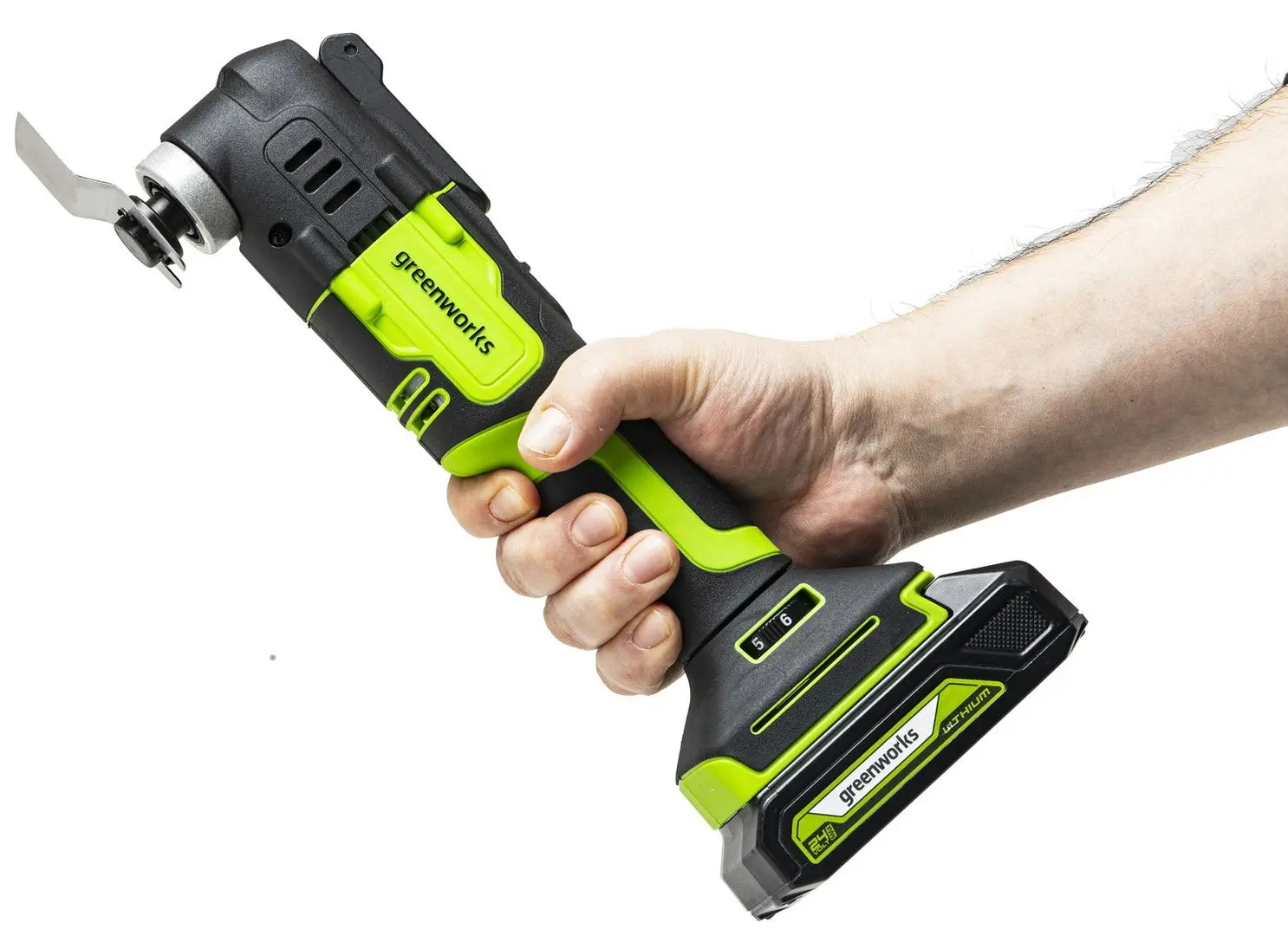 Renovator cu acumulator GreenWorks G24MT (Black/Green)