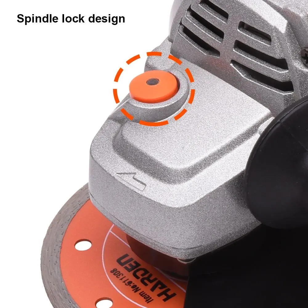 Угловая шлифмашина Harden 751002 (Orange/Black)