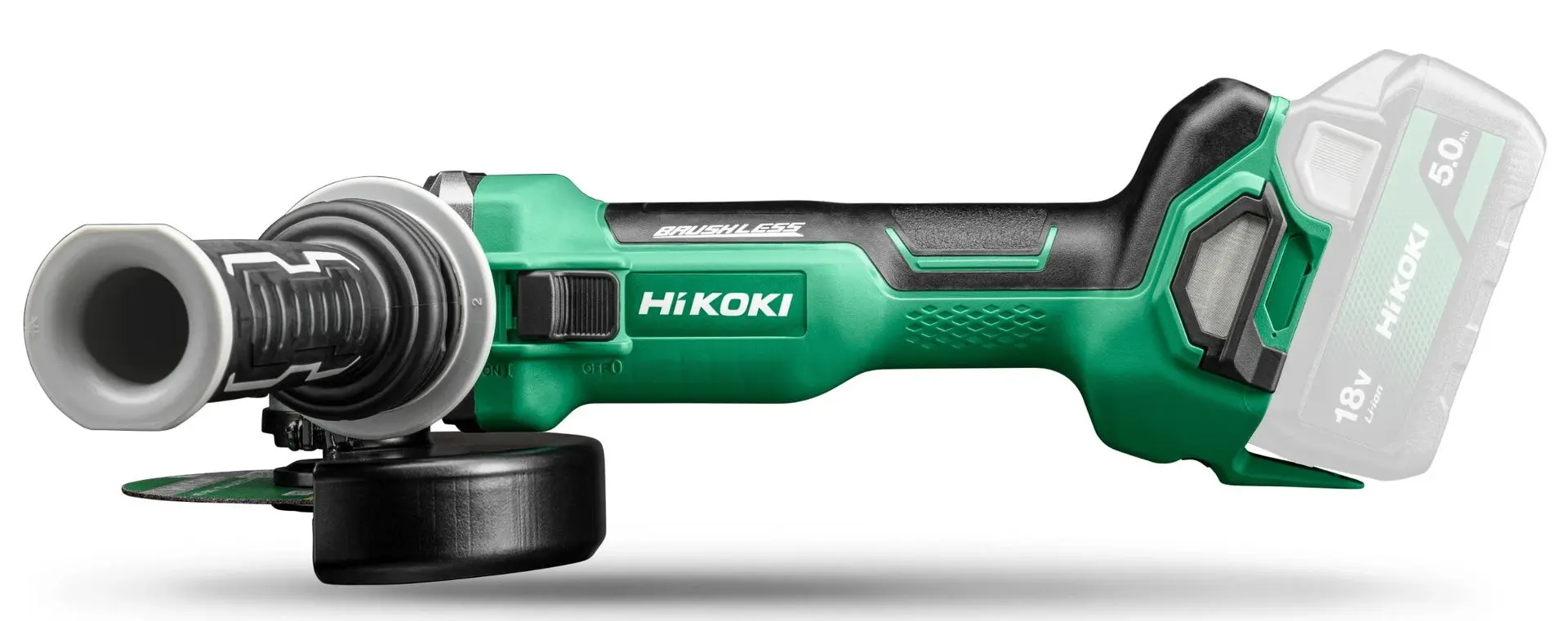 Аккумуляторная углошлифовальная машина Hikoki G1813DAW4Z Solo