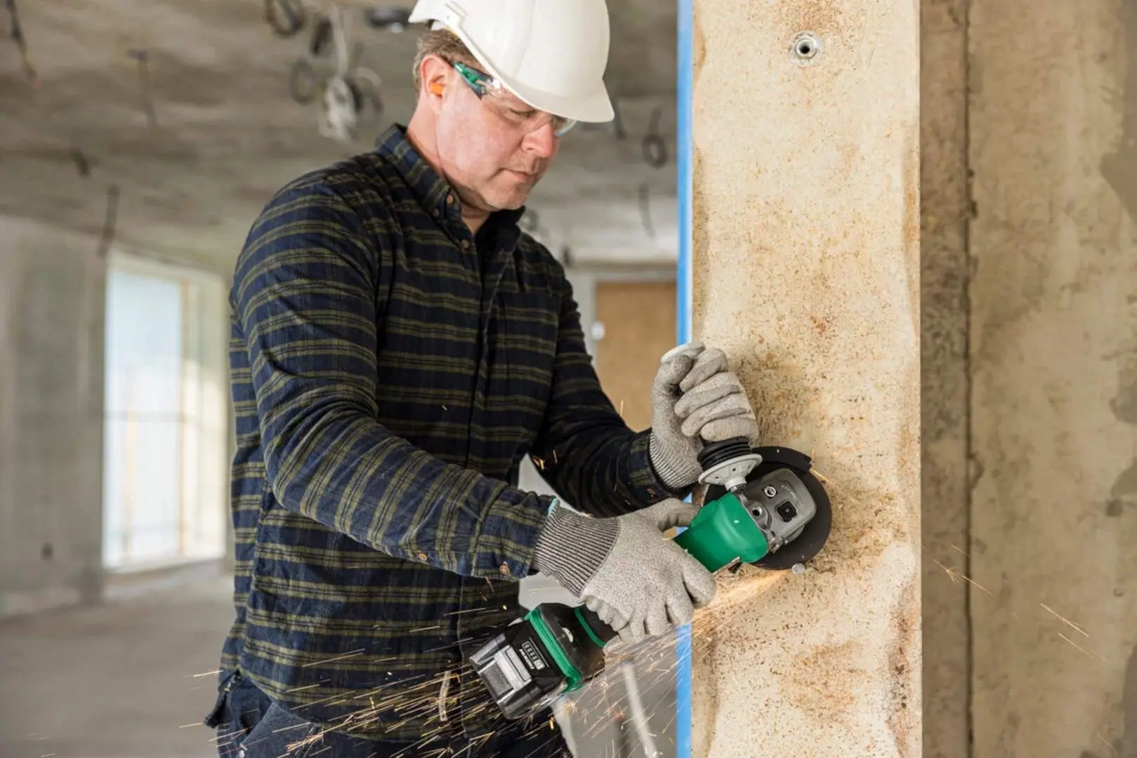 Masina de slefuit unghiulara cu acumulator Hikoki G1813DVEW4Z Solo