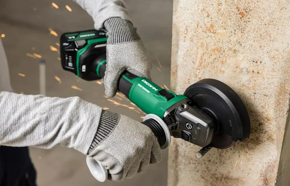 Polizor unghiular cu acumulator Hikoki G1813DEWQZ 2x5Аh