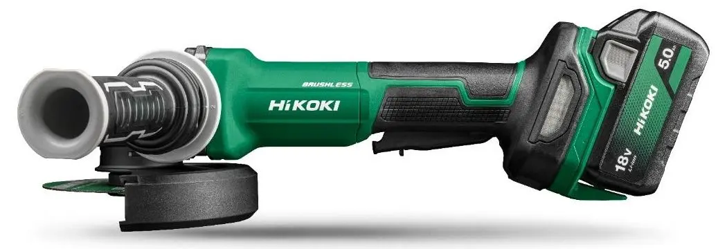 Аккумуляторная угловая шлифмашина Hikoki G1813DFWQZ 2x5Аh