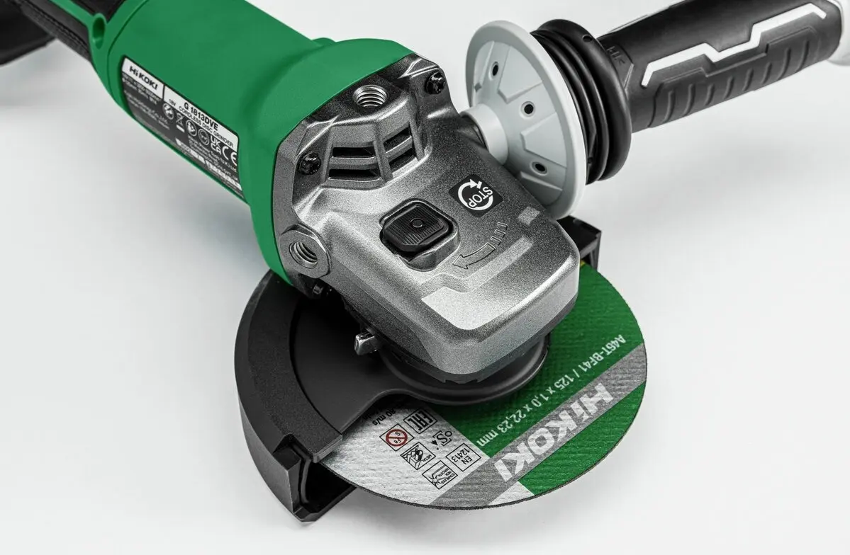 Аккумуляторная угловая шлифмашина Hikoki G1813DVEWQZ 2х5.0Ah