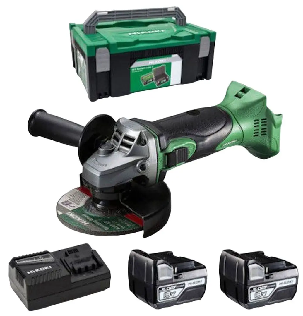 Masina de slefuit unghiulara cu acumulator Hikoki G18DSL2WUZ