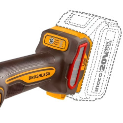 Polizor unghiular cu acumulator Ingco CAGLI221253 Thumb