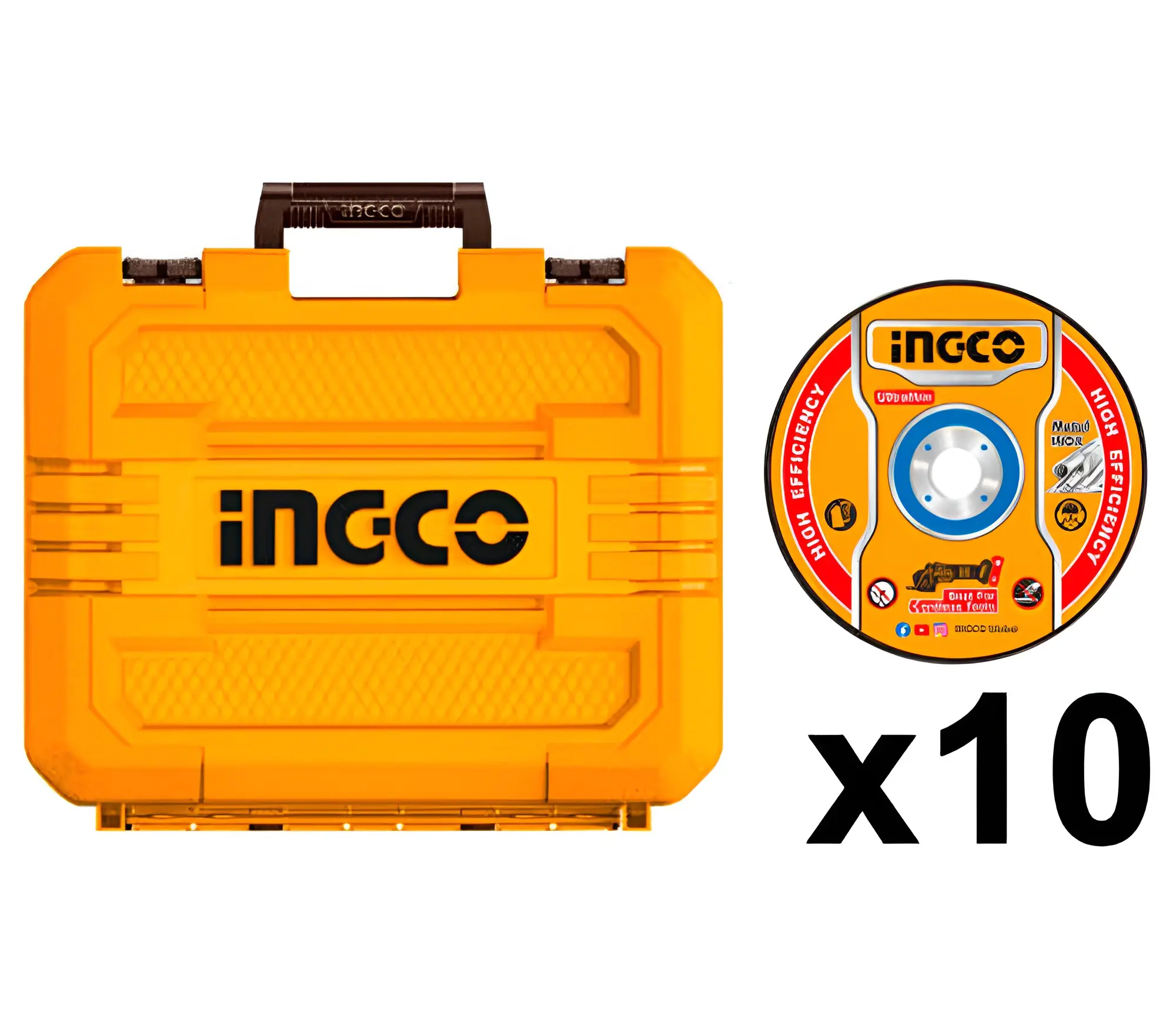 Masina de slefuit unghiulara cu acumulator Ingco CAGLI271532