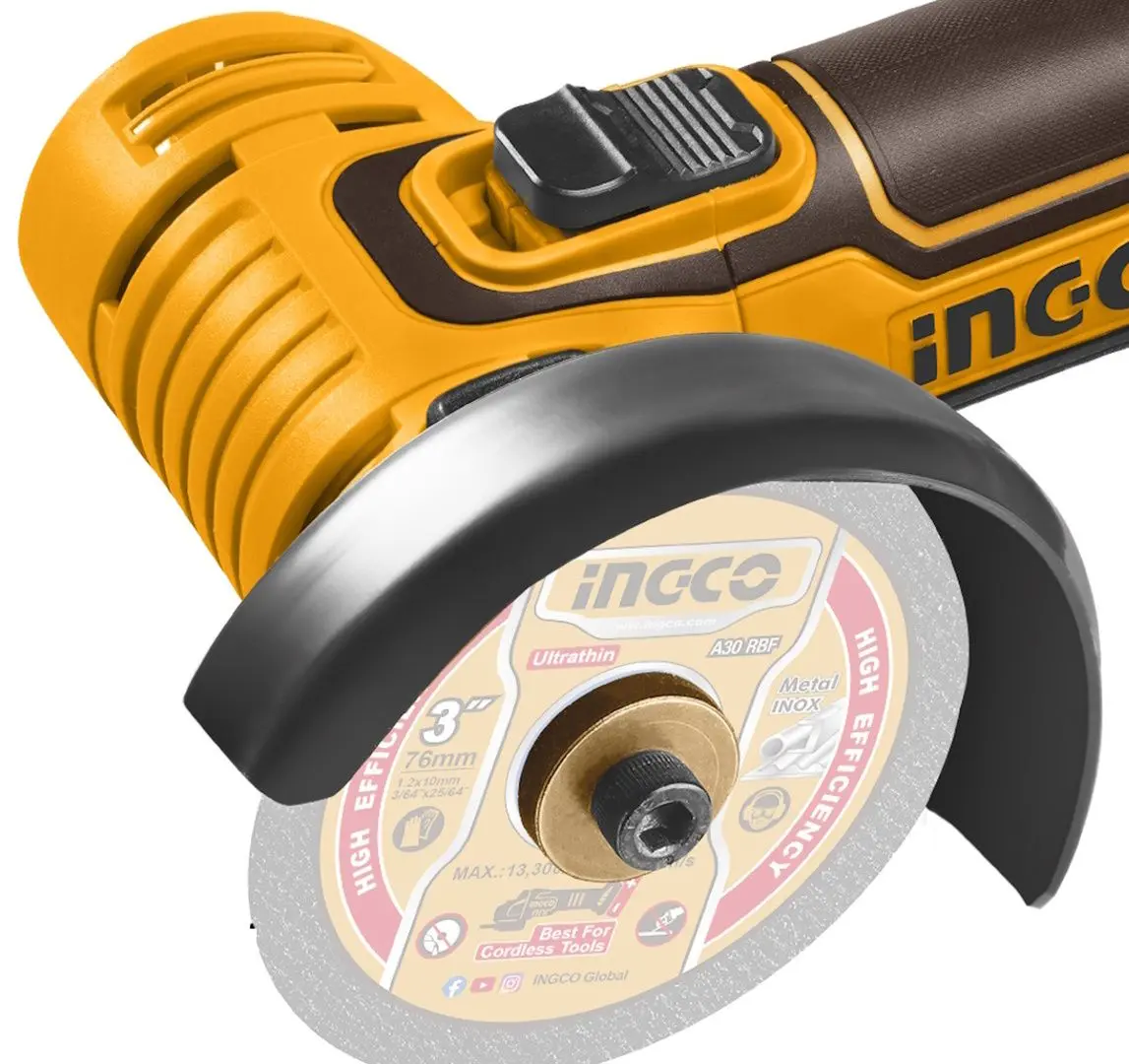 Masina de slefuit unghiulara cu acumulator Ingco Industrial CAGLI7601