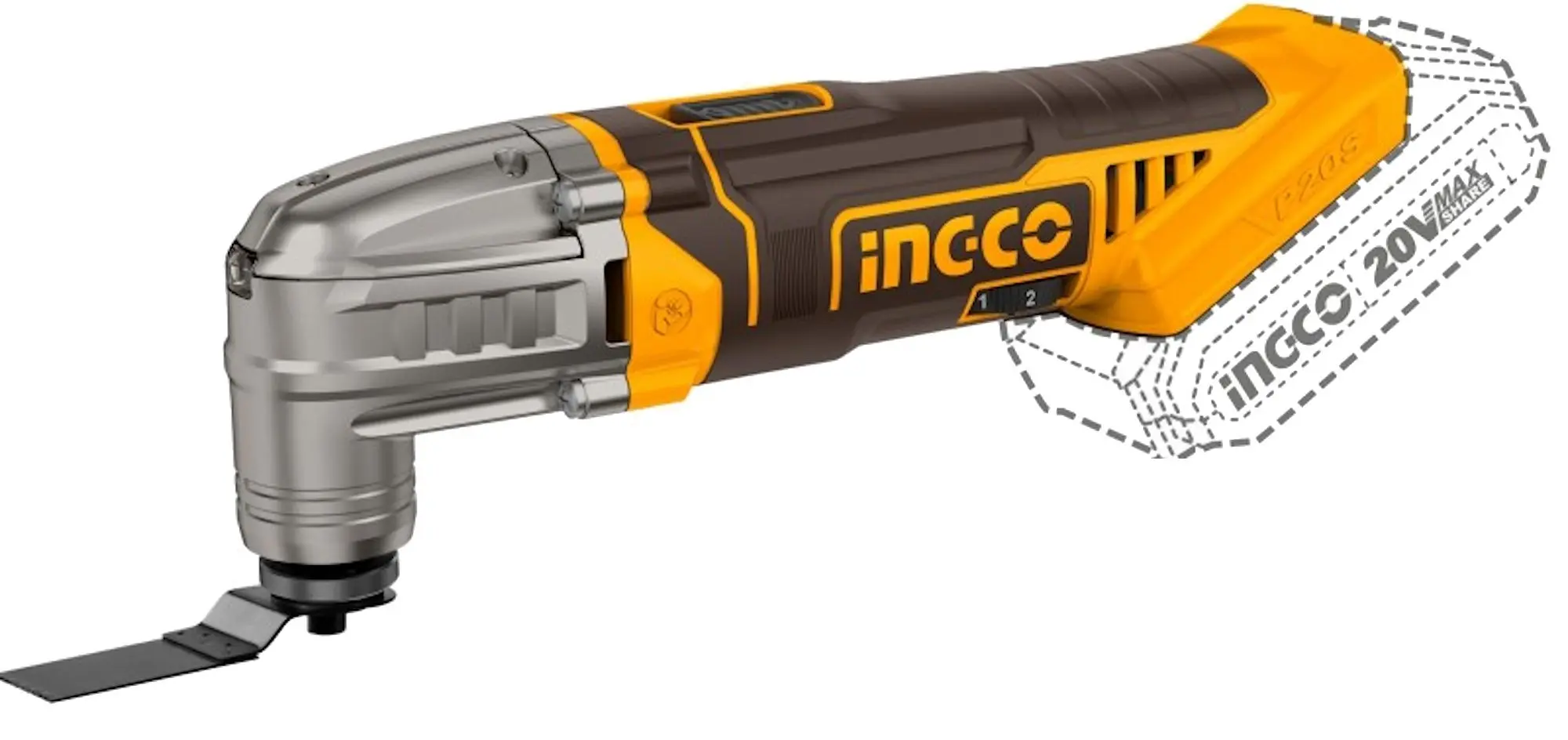 Instrument multifunctional cu acumulator Ingco CMLI20228