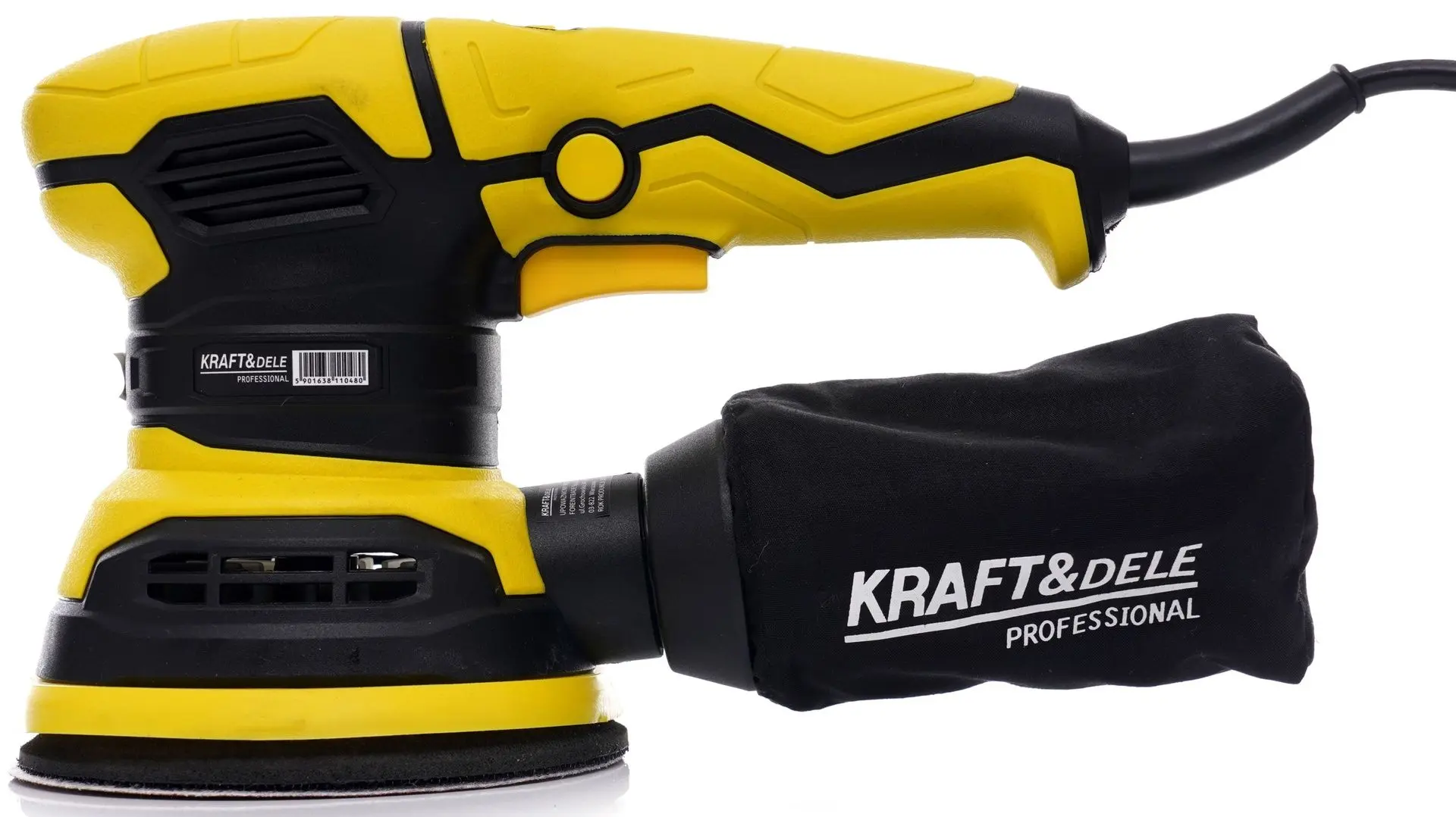 Эксцентриковая шлифмашина Kraft&Dele KD1695-Y - 5