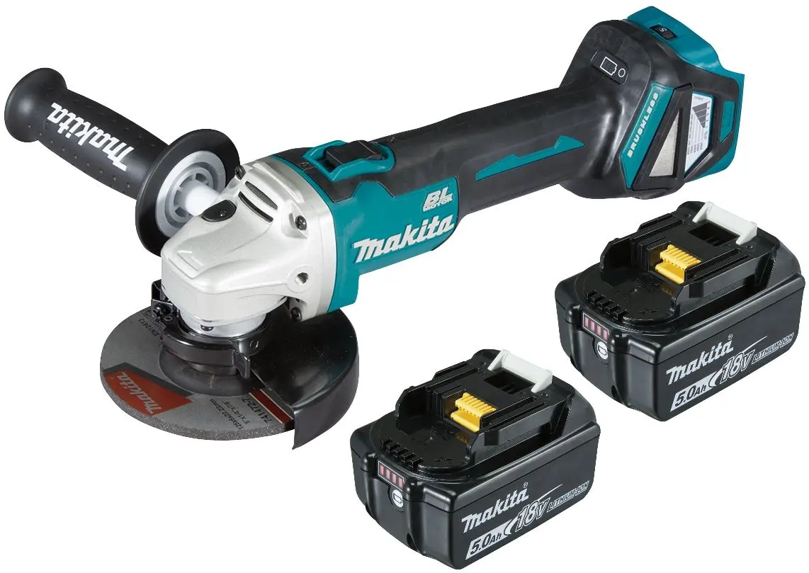 Polizor unghiular cu acumulator Makita DGA511RTE